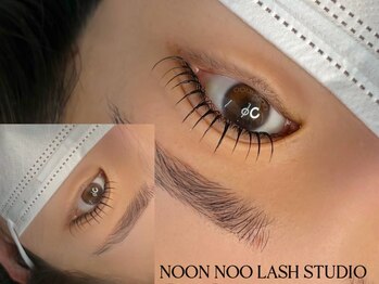 ヌン ヌ ラッシュ スタジオ(Noon noo lash studio)の写真/”渡韓せずに韓国本場のまつげ”【持続5週間◇韓国束間まつげパーマ6000円】日本未発売ロッドあり◎