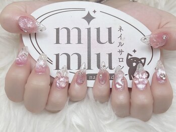 ミュウミュウ(miumiu)/春ネイル