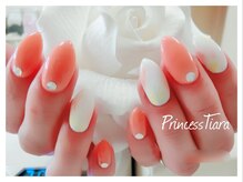 グランチュール(Grantulle)/タイダイ柄ネイル