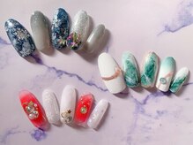 ベレッツァネイル 大阪 日本橋(BellezzaNail)/ニュアンス　6000円～