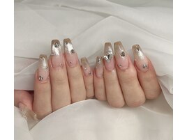 人気なハートミラーネイル☆