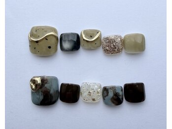 ワーブ(worb.)/full art foot nails