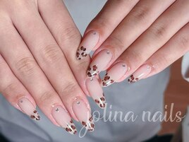 ヒョウ柄ネイル