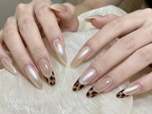 スペラ 大宮店(Spera)/大人可愛いレオパードフレンチ