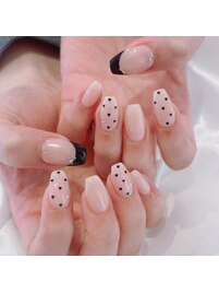 フレンチ×ハートドット♪