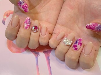 ネイルプラザ 河原町OPA店(NAIL PLAZA)/6本アートし放題￥7800☆