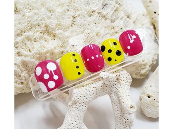 サロン リゾートモアニ(salon resort moani)/フットネイル120分コース