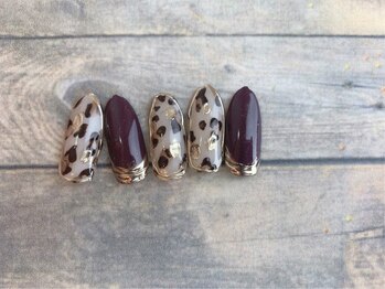 ネイルサロン&スクール ジーナ(GINA)/レオパードネイル