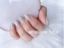 アメリオレフチュール(ameliorer futur)/冬ネイル