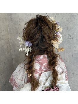 トータルビューティーサロン カメレオン(CHAMELEON)/浴衣着付け & ヘアセット