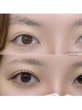 トパーズブロウ 西那須野店(TOPAZ BROW)/束感まつ毛パーマ×眉ワックス