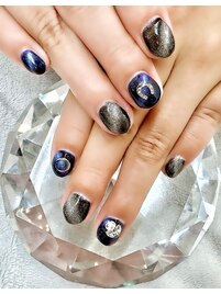 華やかウェディングネイル