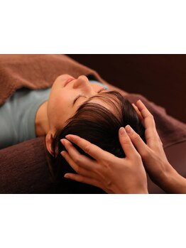 ヘッドスパで癒されたい