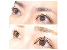 【リピート率90%】ダメージレスまつげパーマ＆マツエク×眉毛