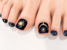 キラネイル アンド アイラッシュ by World Beauty(KIRA)/手描きアートフットネイル