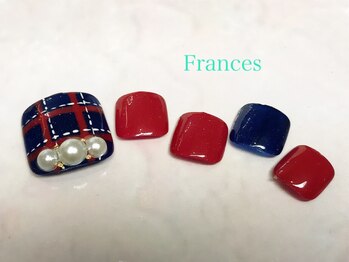 フランセス(Frances)/チェックネイル