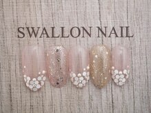 スワロンネイル(SWALLON NAIL)/３・４月定額ネイル