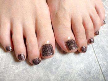 テラス(TERRACE)/キラキラフットワンカラー