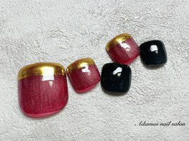 ミラーフレンチFootネイル