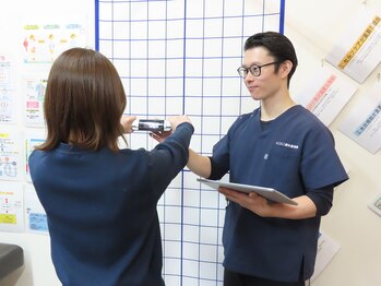 にこにこ整体 整骨院/体組成計で体質を分析☆