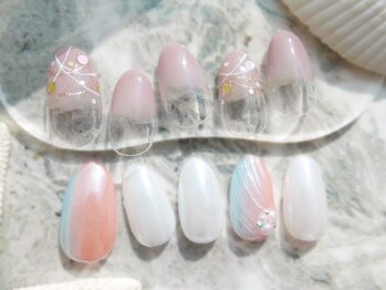 プラスネイル 銀座中央通り店(PLUS NAIL)の写真/短い爪でもおしゃれにキマる上品デザイン★新デザインはフォトギャラリーをチェック！【銀座中央通り店】