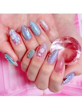 スウィートアロマネイル 恵比寿(Sweet Aroma NaiL)/コンセプト：Disneyオーロラ姫