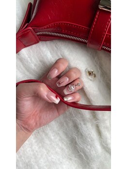 ベルレ(Bellere)/バレンタインネイル ¥9500