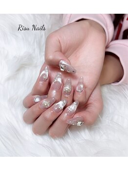 リスネイルズサロン 代々木(Risu Nails Salon)/定番キラキラマグネット♪