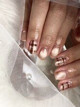 エース(S)/チェックネイル☆