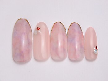 ネイリックス アヴェニール(NAILX avenir)/ふんわりタイダイ