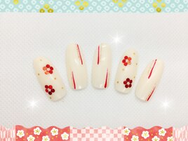 成人式ネイル☆ 4800円