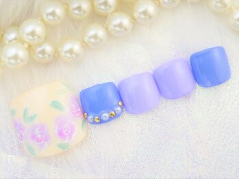 ネイルズガッシュ 蒲田東口店(NAILsGUSH)/*ガーリーフラワー*