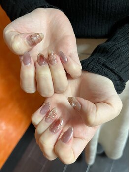 ネイルズビューティー(Nails Beauty)/ミラーチェック×マグネット