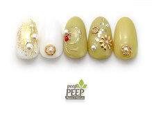 ピッピ 白金台店(peep PEEP)/2025年新春ネイル(成人式)-3