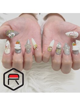 東海最大級ネイルサロン by レディスペネイル 名駅店/お正月ネイル