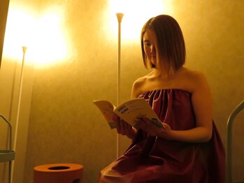 整体院モチベイト/よもぎ蒸し中は自分時間