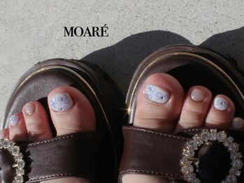 モアレネイル(moare' nail)/フット/10本アート ¥8,000