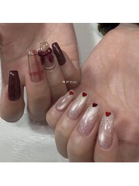 クリスマスネイル