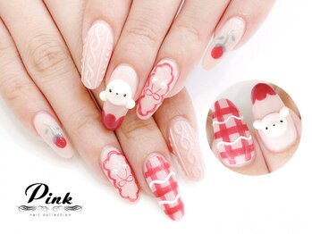 ネイルコレクション ピンク(Nail Collection Pink)の写真/画像持ち込み◎大人気[ジェルつけ放題10990円～]は3Dアートも可♪長さ出しジェル☆フリー￥10990も大好評♪