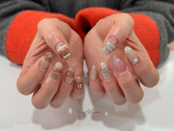 ネイルサロン ティフィン(tiffin)/~マグネットボーダーネイル~