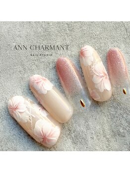 アンシャルマンネイルスタジオ(Ann charmant nail studio)/セレクトデザインコース¥6,800～