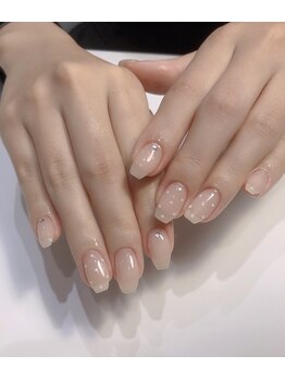 クリスタルネイルサロン(Crystal Nail)/ドットネイル　シンプルネイル