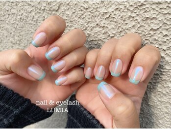 ネイル&アイラッシュ ルミア(Nail & Eyelash LUMIA)/ニュアンスフレンチ