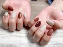 モルフォネイル(Morpho nail)/#新宿西口#ニュアンスネイル