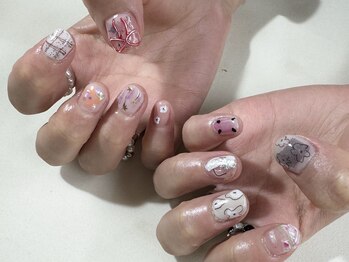 イビズ 新宿店(eviz)/落書きネイル