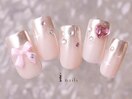 ミラーグラデネイル11500円