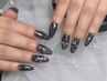 【爪を削らないパラジェル使用】フラッシュネイル☆￥6500