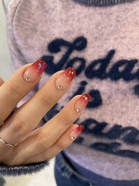 red × gradation