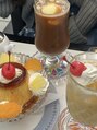 アイラッシュ グランジュテ 押上(eyelash grandjete) お休みの日は喫茶店やカフェによく行きます♪