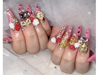 フィール 茂原店(Feel)/ゴテゴテネイル